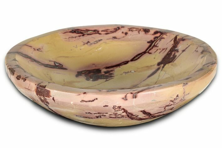 Polished Saharan Desert Jasper Dish - Morocco #326933